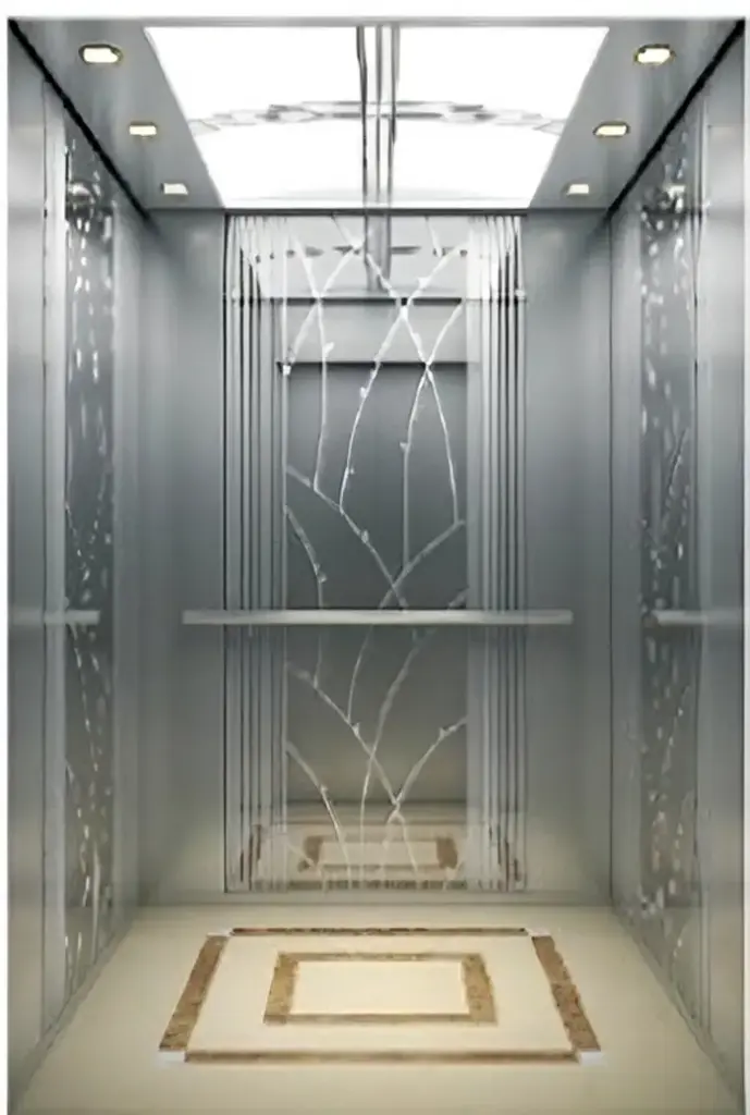 ARL-C038 Mirror etched stainless steel