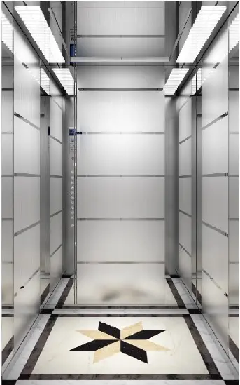 ARL-C007 صعد ستانليس ستيل مع نقش سادة 