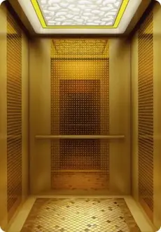 ARL-C061 Titanium gold mirror etched Stainless steel plain