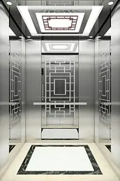 ARL-C026 Mirror etched stainless steel and decorated ceiling 