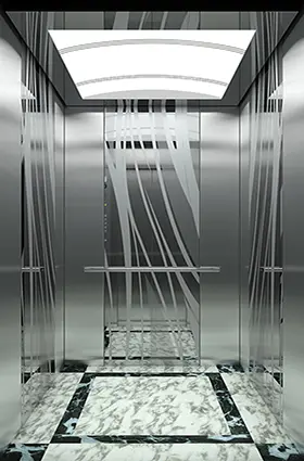 ARL-C027 mirror etched stainless steel 